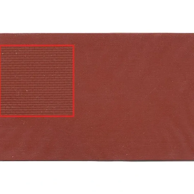 Discount Kibri 37964 N 4-5/8" x 7-13/16" Brick-Clinker Brown Wall Section Plastic Sheet - Your Source for Gaming Essentials Trains