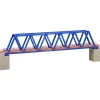 New Kibri 37667 N Box Girder Bridge with Piers Blue - Your Source for Gaming Essentials Trains