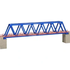 New Kibri 37667 N Box Girder Bridge with Piers Blue - Your Source for Gaming Essentials Trains