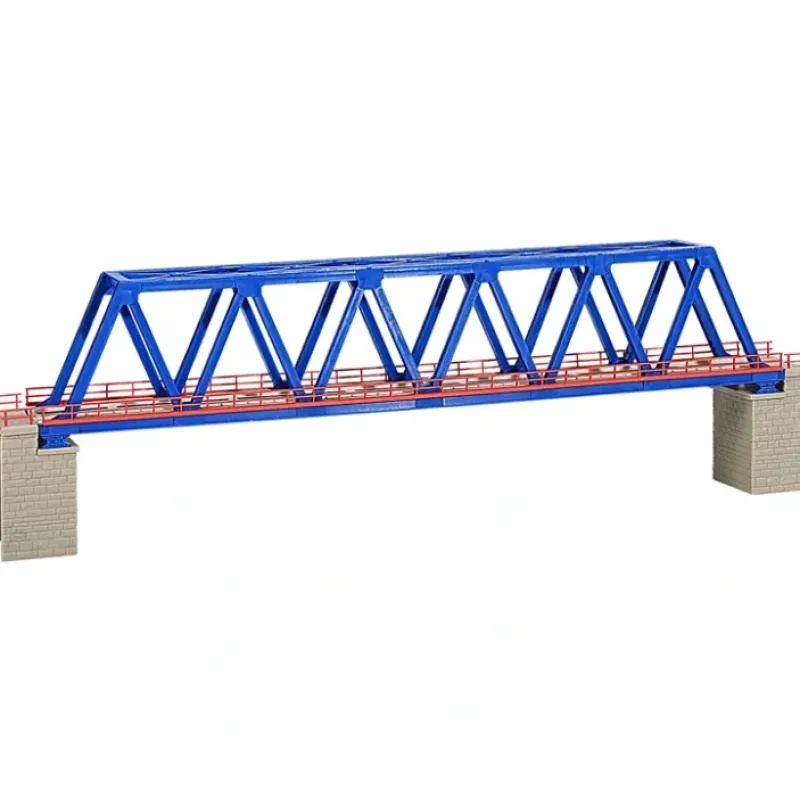 New Kibri 37667 N Box Girder Bridge with Piers Blue - Your Source for Gaming Essentials Trains