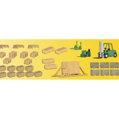 Clearance Kibri 38628 Transport Decoration Set - Your Source for Gaming Essentials Trains