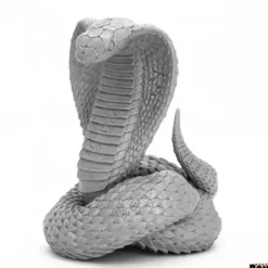 Tabletop Miniatures>King Cobra - Deluxe Boxed Set #44103 Bones Black Unpainted Plastic - Your Source for Gaming Essentials