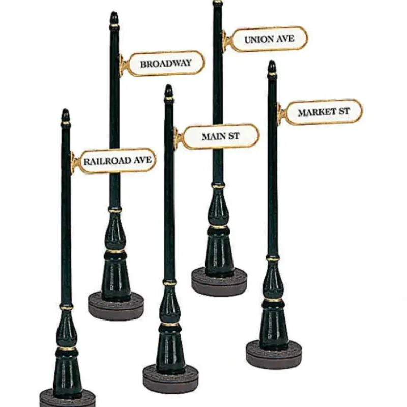 New K-Line K-417901 O And O-27 Street Signs (Pack of 5) - Your Source for Gaming Essentials Trains