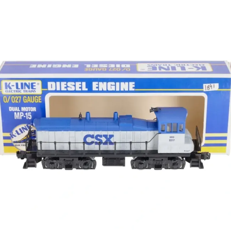 Hot K-Line K2217 O Gauge CSX MP-15 Diesel Switcher #2217 - Your Source for Gaming Essentials Trains