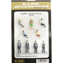Online K-Line K42301 O Passenger Car Seated Figures (Set of 9) - Your Source for Gaming Essentials Trains