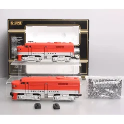 Online K-Line K-21321IC O Rock Island "Golden State" Twin A Alco Locomotives #101/102 EX/Box - Your Source for Gaming Essentials Trains