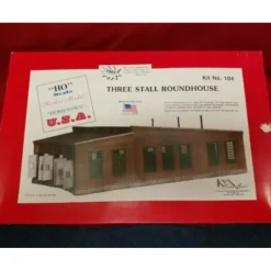 Sale Korber 104 HO Scale 3-Stall Roundhouse Building Kit - Your Source for Gaming Essentials Trains