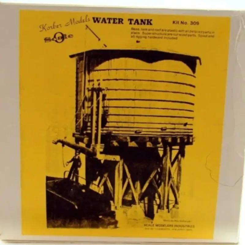 New Korber 309 O Scale Water Tank Kit EX/Box - Your Source for Gaming Essentials Trains