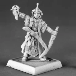 Tabletop Miniatures>Kyra, Female Iconic Cleric 60015 Pathfinder Miniature Unpainted - Your Source for Gaming Essentials