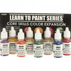Tabletop Miniatures>Learn to Paint Kit #08908 Core Skills Color Expansion - Your Source for Gaming Essentials
