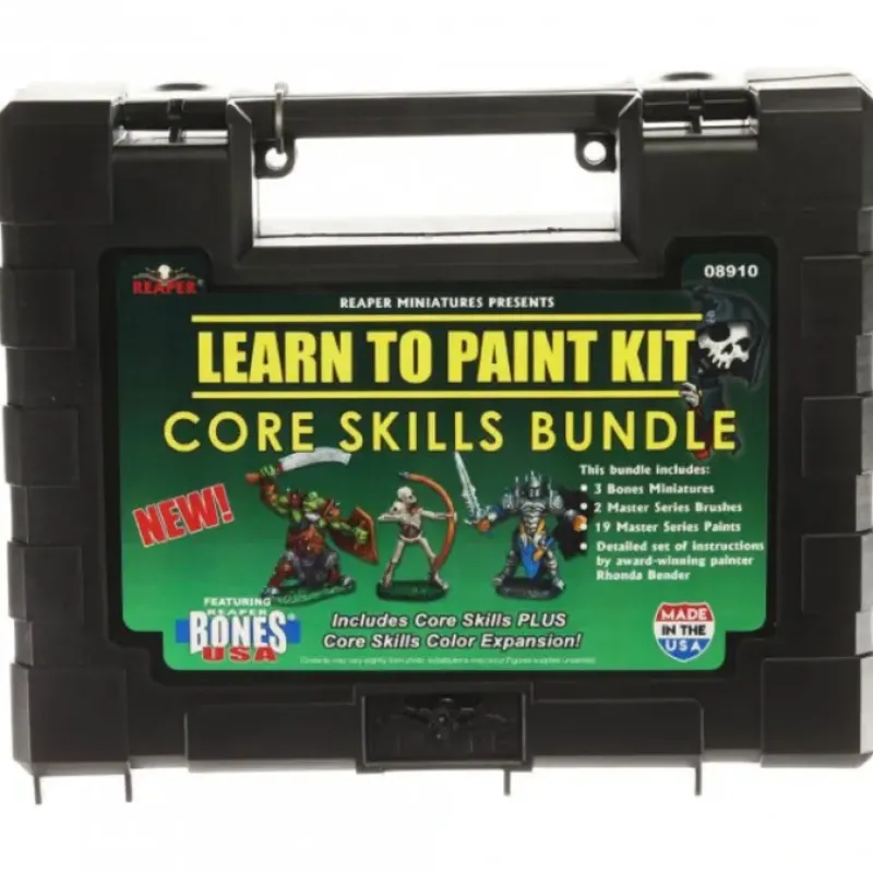 Tabletop Miniatures>Learn to Paint Kit #08910 Core Skills Bundle - Your Source for Gaming Essentials