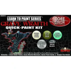 Tabletop Miniatures>Learn to Paint Kit #09918: Grave Wraith Quick-Paint Kit - Your Source for Gaming Essentials