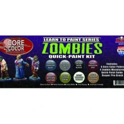 Tabletop Miniatures>Learn to Paint Zombies #09916 Quick-Paint Kit - Your Source for Gaming Essentials