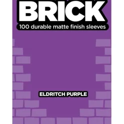 Cards-Legion Brick Sleeves with Box - Eldritch Purple (100) - Your Source for Gaming Essentials