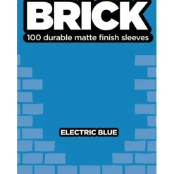 Cards-Legion Brick Sleeves with Box - Electric Blue (100) - Your Source for Gaming Essentials