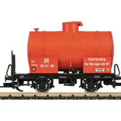 Discount LGB 42010 G German State Railroad DR Fire Fighting Tank Car - Your Source for Gaming Essentials Trains