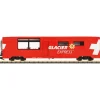 Discount LGB 33667 G Rhaetian Railroad RhB Glacier Express Diner - Ready to Run - Your Source for Gaming Essentials Trains