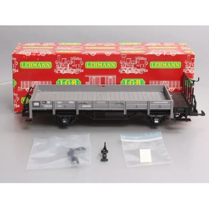 Discount LGB 4023 G Scale Low-Sided Gondola Car EX/Box - Your Source for Gaming Essentials Trains