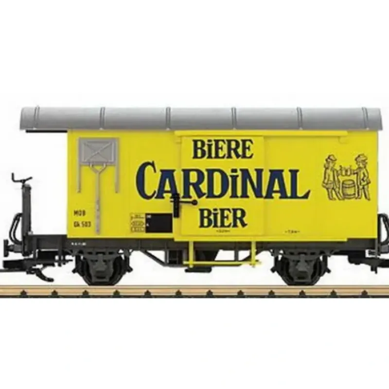LGB 40284 MOB "Cardinal Bier" Boxcar- Plastic Wheels - Your Source for Gaming Essentials Trains
