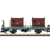 Hot LGB 49140 RhB 2-Car Container Flat Car Set - Your Source for Gaming Essentials Trains