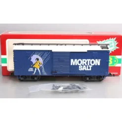 Outlet LGB 4090-MS G Scale Morton Salt Boxcar NIB - Your Source for Gaming Essentials Trains