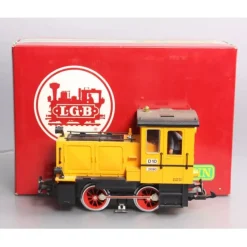 Sale LGB 2090N G Gauge 0-4-0 Yellow Diesel Locomotive EX/Box - Your Source for Gaming Essentials Trains