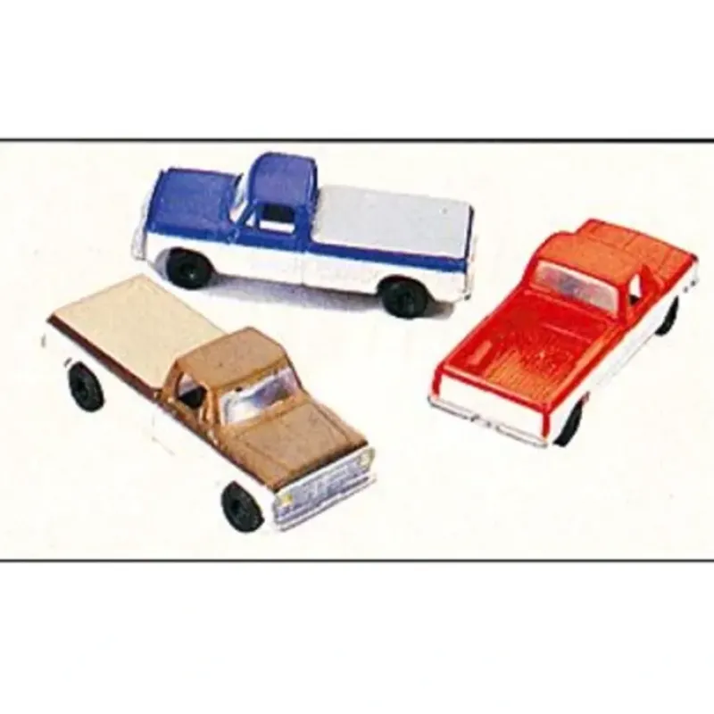 New Life Like 1120 HO American Pickup Truck (Pack of 3) - Your Source for Gaming Essentials Trains