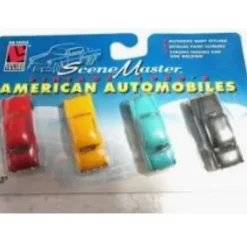 Online Life Like 1657 HO Plastic Classic American Automobiles Vintage 1950'S (Set of 4) - Your Source for Gaming Essentials Trains