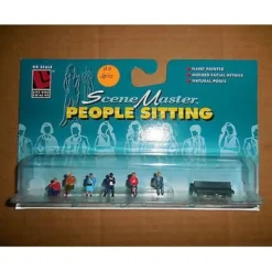 Online Life Like 1686 HO Seated People with Bench Figures SceneMaster (Set of 7) - Your Source for Gaming Essentials Trains