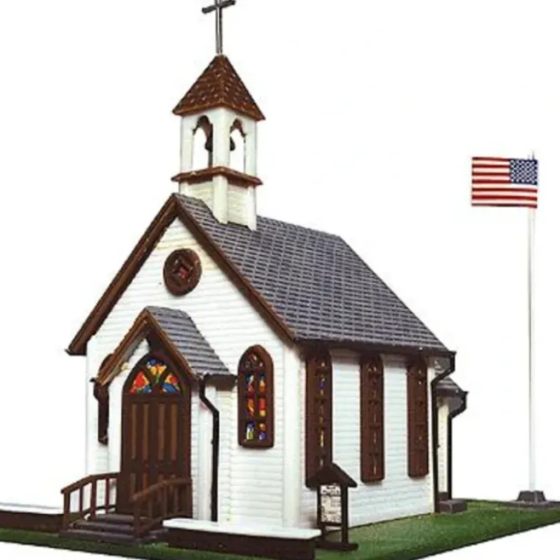 Discount Life Like 7464 N Scale Rural Chapel Building Kit - Your Source for Gaming Essentials Trains