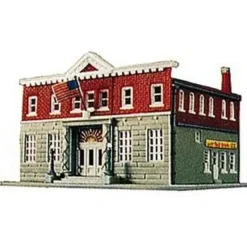 Discount Life Like 7481 N Scale 5th Precinct Police Station Building Kit - Your Source for Gaming Essentials Trains