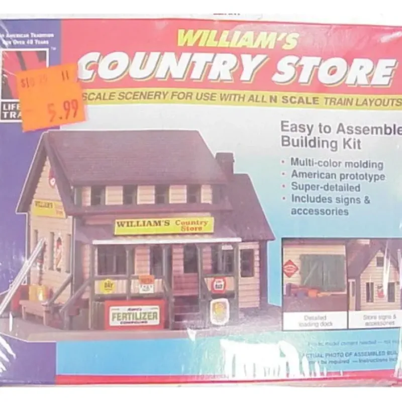 Best Life Like 7463 N Scale William's Country Store Building Kit - Your Source for Gaming Essentials