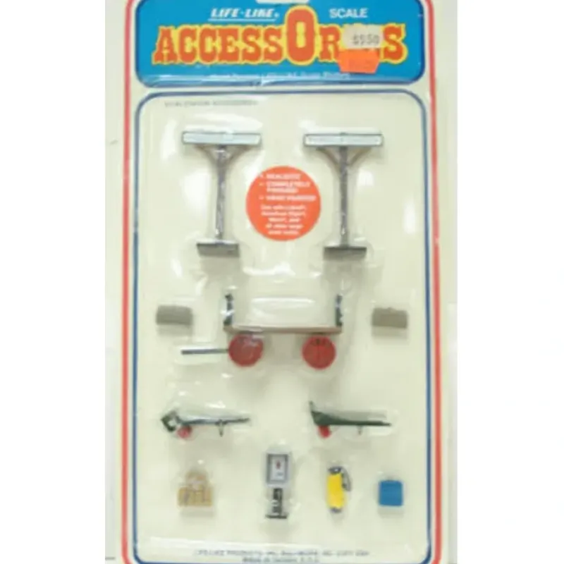 Best Life Like 1853 O Gauge Station Baggage Handling & Other Accessories (Set of 11) - Your Source for Gaming Essentials