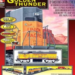 Best Life Like 8853 Union Pacific Golden Thunder HO Gauge Diesel Train Set - Your Source for Gaming Essentials