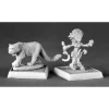 Lini, Iconic Gnome Druid & Droogami, Snow Leopard 60020 Unpainted - Your Source for Gaming Essentials Fashion