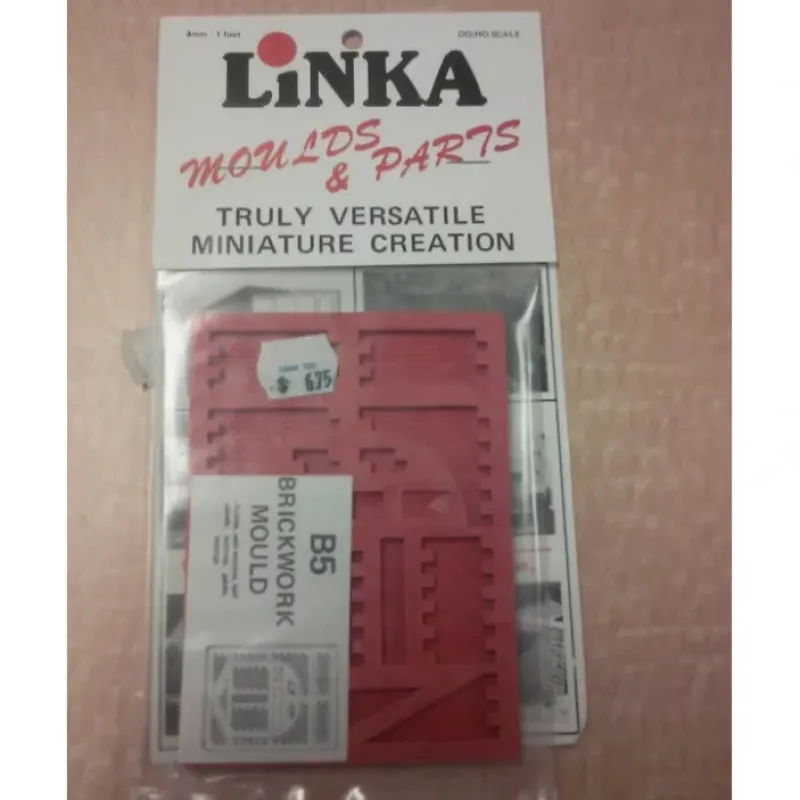 New Linka B5 HO Brickwork Mould Arches, Wall Sections, Half Pannels, Buttress - Your Source for Gaming Essentials Trains