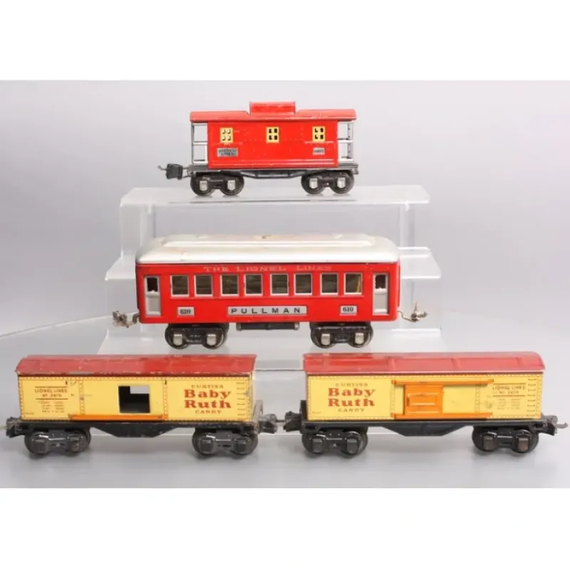 New Lionel 610, 2657, 2679 Vintage O Passenger & Freight Cars [4] VG - Your Source for Gaming Essentials Trains