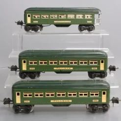 Sale Lionel 2641 & 2640 Vintage O Prewar Tinplate Illuminated Passenger Cars [3] VG - Your Source for Gaming Essentials Trains