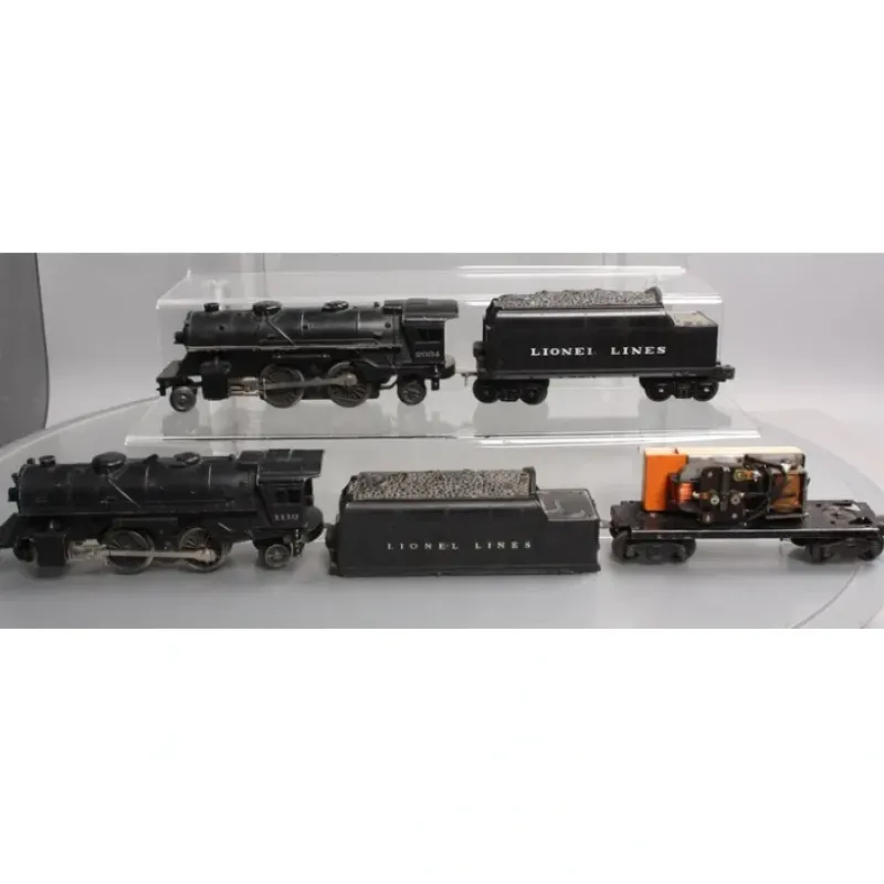 Discount Lionel 1110 & 2034 Vintage O Steam Locomotives & Tenders [4] - Your Source for Gaming Essentials Trains