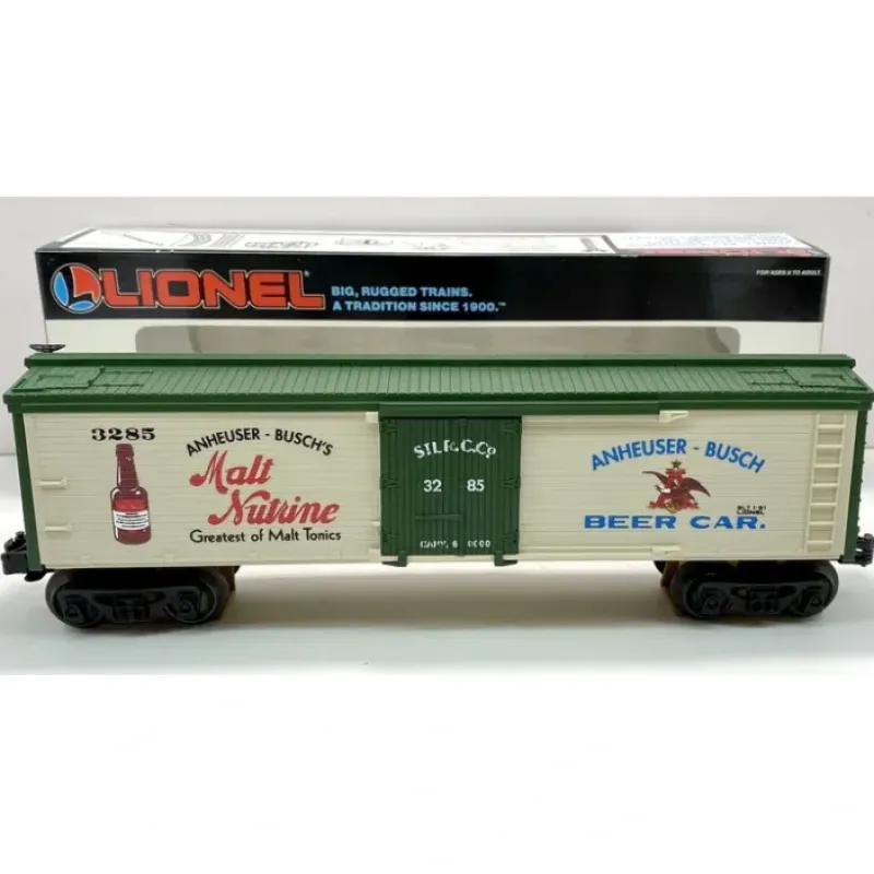 Discount Lionel 6-16805 Anheuser-Busch Malt Nutrine Reefer LN/Box - Your Source for Gaming Essentials Trains