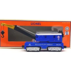 Discount Lionel 6-37075 Boy Scouts BSA 6-Wheel Truck Crane Car - Your Source for Gaming Essentials Trains