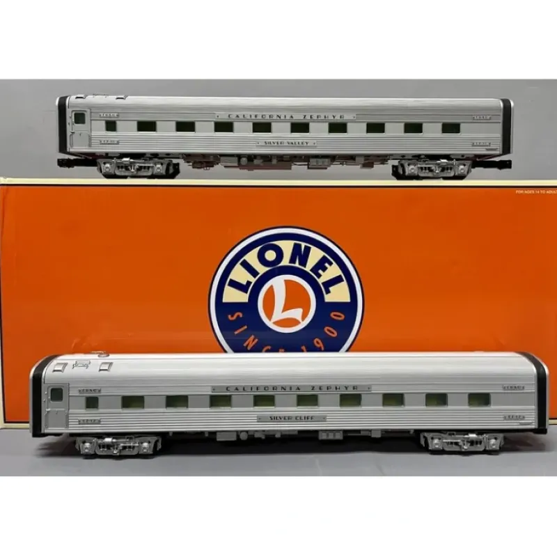Best Lionel 6-25731 CB&Q CA Zephyr 18'' Aluminum Passenger Car (Pack of 2) - Your Source for Gaming Essentials Trains