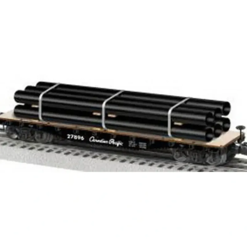 Sale Lionel 6-27896 CN O 40' Flat w/Pipe Load - Your Source for Gaming Essentials Trains