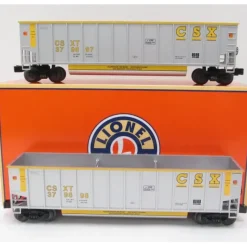 New Lionel 6-27841 CSX Rotary Bathtub Gondola (Set of 2) - Your Source for Gaming Essentials Trains