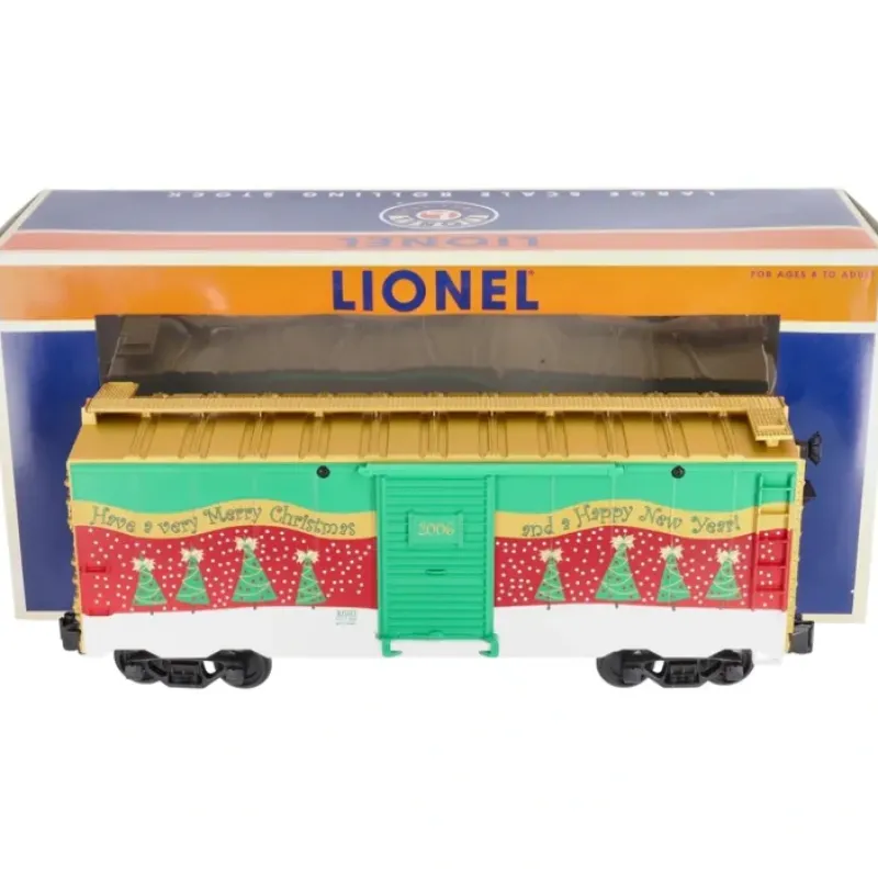 Sale Lionel 8-87027 G Scale 2006 Christmas Boxcar - Your Source for Gaming Essentials Trains
