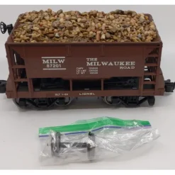 Best Lionel 8-87201 G Scale Milwaukee Road Ore Car #87201 - Custom Load VG - Your Source for Gaming Essentials Trains