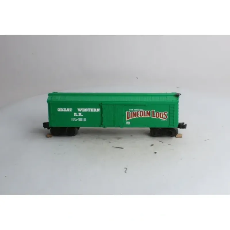 Clearance Lionel 6-30034 Great Western "The Original Lincoln Logs" Boxcar #26192 - Your Source for Gaming Essentials Trains