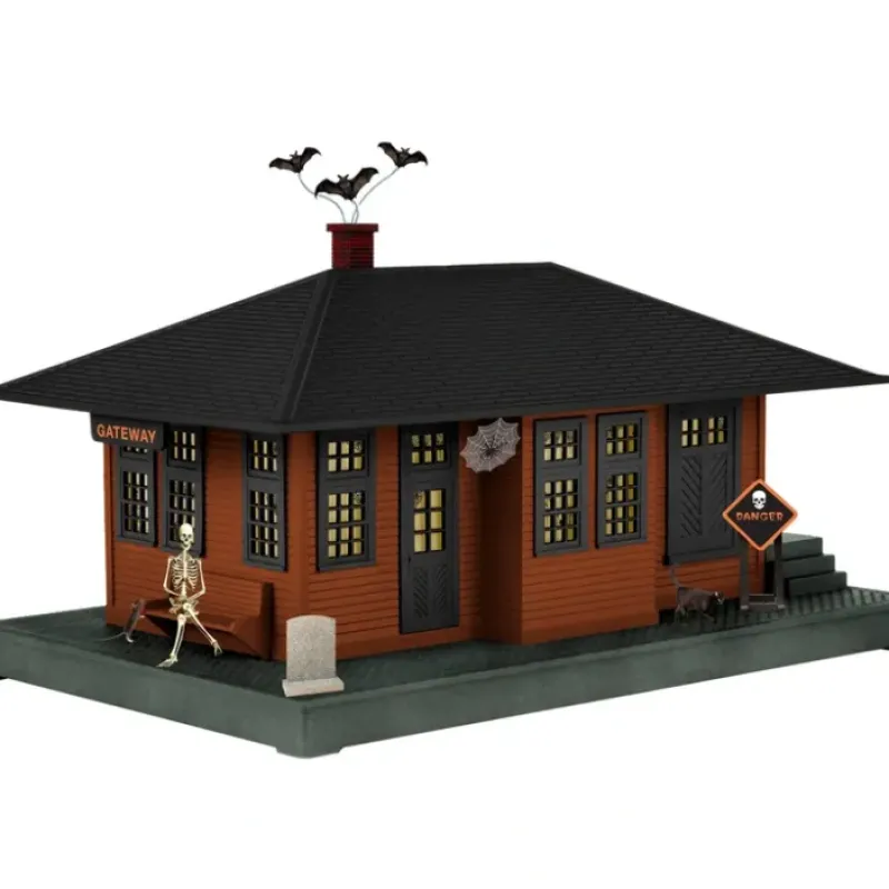 Discount Lionel 6-37998 Halloween Haunted Passenger Station - Your Source for Gaming Essentials Trains