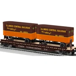 Best Lionel 6-27066 Illinois Central Flatcar with Piggyback Trailers - Your Source for Gaming Essentials Trains