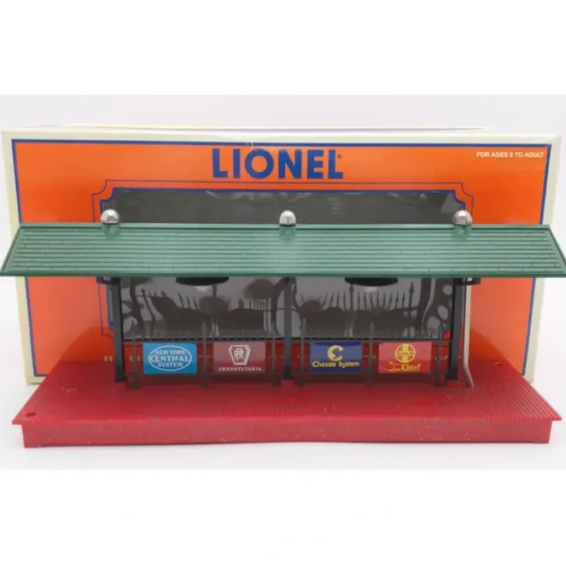 Lionel 6-14095 Illuminated Station Platform EX/Box - Your Source for Gaming Essentials Trains